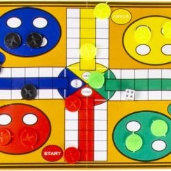 Lgb Spel Ludo 16,5 Cm Karton 18-delig