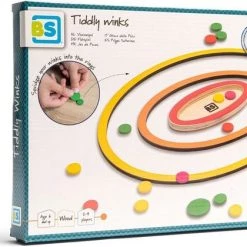 BS Vlooienspel - Hout - FSC - Vloerspel - 2 Tot 4 Spelers - Vanaf 6 Jaar