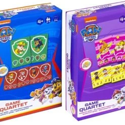 Toy Universe Paw Patrol Kwartetspel Paars -Kinderspellen Verkoopwinkel 550x421