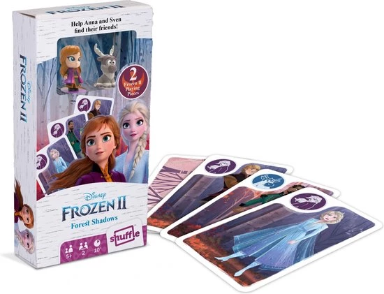 Shuffle Frozen 2 - Shaduwen In Het Bos - Inclusief Anna & Sven Figurines 2 Shuffle Frozen 2 - Shaduwen In Het Bos - Inclusief Anna & Sven Figurines - Afbeelding 2