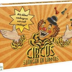 Selecta Spellen Selecta Gezelschapsspel Spellen Van Toen: Circus/slangen & Ladders