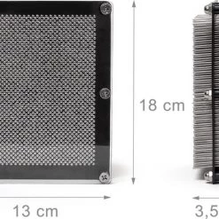 Relaxdays Pin Art - Spijkerspel - 3D Afdruk - Spijkerbed - Spijkerkunst - Handafdruk -Kinderspellen Verkoopwinkel 550x424 5