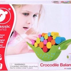 CLASSIC WORLD Balancing Arcade Game Voor Kinderen Krokodil + Cube 20 El. -Kinderspellen Verkoopwinkel 550x428 9