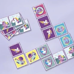 Totum Unicorn Totum Dominospel Unicorn - Eenhoorn Meisjes 32-delig -Kinderspellen Verkoopwinkel 550x438 1