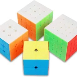Qubuss & MoYu Puzzelkubus 2x2, 3x3, 4x4, 5x5 MoYu Speed Cube Gratis 4x Qubuss Cubestand -Kinderspellen Verkoopwinkel 550x448 5