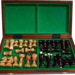 Chess The Game - Vintage Schaakspel - Klassiek Schaakbord Met Kersenhouten Schaakstukken - Eyecatcher! 18 Chess The Game - Vintage Schaakspel - Klassiek Schaakbord Met Kersenhouten Schaakstukken - Eyecatcher! -Kinderspellen Verkoopwinkel 550x451 1