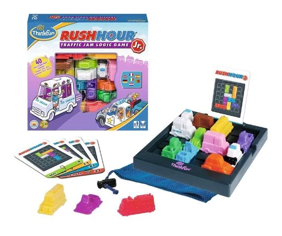 ThinkFun Rush Hour Junior - Breinbreker 5 ThinkFun Rush Hour Junior - Breinbreker - Afbeelding 5