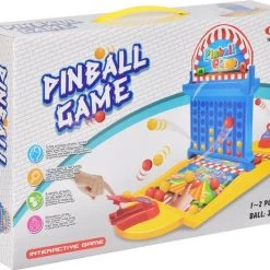 VG Deals Pinball Game | Interactief | Kinderspel | Jongens En Meisjes | Jong En Oud | Flipper 4 Op Een Rij | Vier Op Een Rij | Behendigheid Spel | Four In A Row Pinball | Flipperkast 4 Op Een Rij