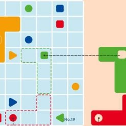 Boby Denkspel Met 30 Opdrachten - Montessori Speelgoed Tangram Vormen Puzzel - Houten Speelgoed Tetris Spel - Educatief Puzzel Voor Ruimtelijk Inzicht -Kinderspellen Verkoopwinkel 550x467 4