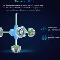 GAN 356 X V2 Speed Cube Magnetisch - 3x3 Kubus - Draai Puzzel - Inclusief Verzendkosten -Kinderspellen Verkoopwinkel 550x470 2