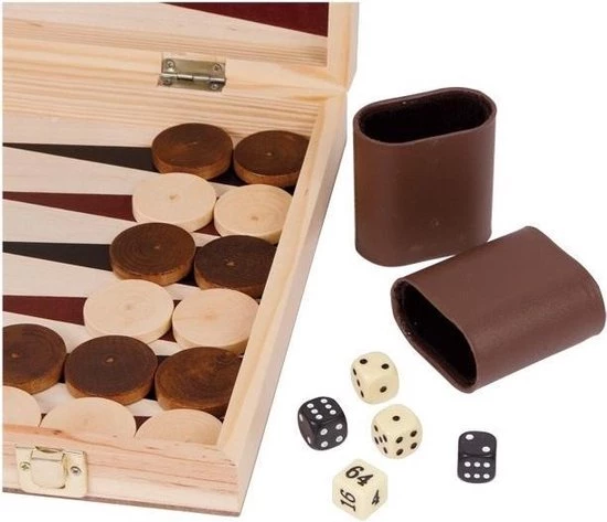 Small Foot Company Small Foot Schaakspel En Backgammon Koffer 52 X 45 X 3 Cm 2 Small Foot Company Small Foot Schaakspel En Backgammon Koffer 52 X 45 X 3 Cm - Afbeelding 2
