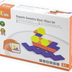 Vigatoys Magnetisch Mozaiek 102-dlg. 8 Vigatoys Magnetisch Mozaiek 102-dlg. -Kinderspellen Verkoopwinkel 550x476 6