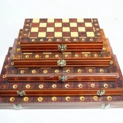 Merkloos Schaakbord | Dambord | Backgammon | 24 X 24 Cm | Schaakspel | Schaakset | Schaken | Dammen | Met Schaakstukken | 3-in-1 Bordspel | Magnetisch | Chess | Hout | Opklapbaar -Kinderspellen Verkoopwinkel 550x479 5