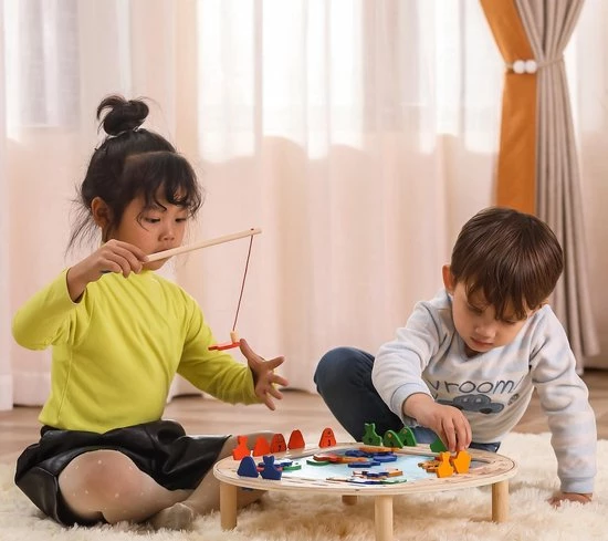 Vigatoys Viga Toys Visspel Junior 45 X 11 Cm Hout 45-delig 7 Vigatoys Viga Toys Visspel Junior 45 X 11 Cm Hout 45-delig - Afbeelding 7