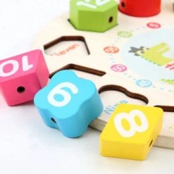 Merkloos Montessori Speelgoed Puzzel Klok - Hout - Motoriek - Educatief 15 Merkloos Montessori Speelgoed Puzzel Klok - Hout - Motoriek - Educatief -Kinderspellen Verkoopwinkel 550x493 3