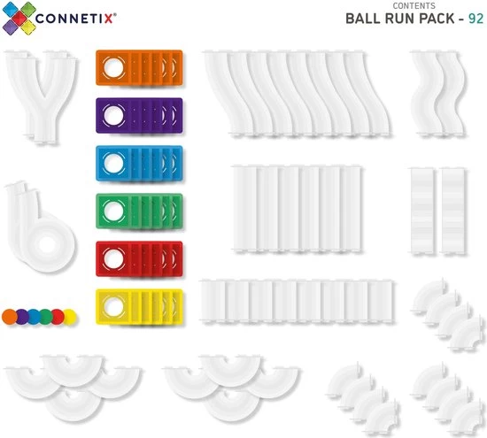 Connetix Tiles Connetix - Mega Pack 212 Stuks - Magnetisch Constructiespeelgoed 19 Connetix Tiles Connetix - Mega Pack 212 Stuks - Magnetisch Constructiespeelgoed - Afbeelding 19