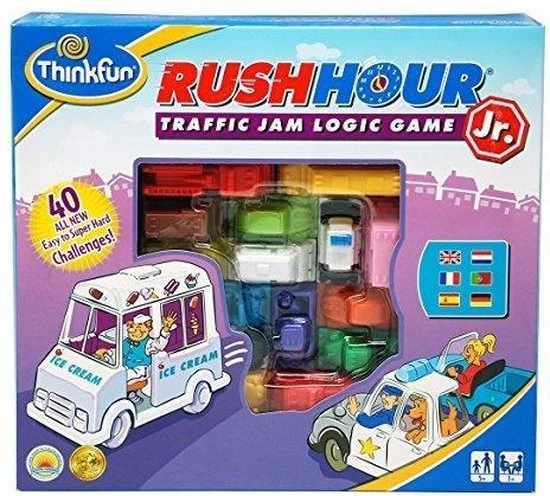 ThinkFun Rush Hour Junior - Breinbreker 7 ThinkFun Rush Hour Junior - Breinbreker - Afbeelding 7