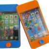 Overige Merken Watergame - Ring Waterspel - Kindertelefoon - Speelgoed Telefoon - Behendigheidsspelletjes - Geduldspelletjes - Blauw + Oranje (2 Stuks)