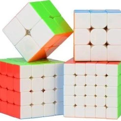 Qubuss & MoYu Puzzelkubus 2x2, 3x3, 4x4, 5x5 MoYu Speed Cube Gratis 4x Qubuss Cubestand -Kinderspellen Verkoopwinkel 550x499 2
