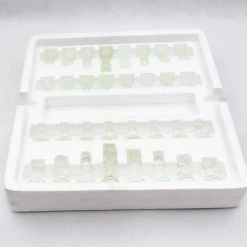 Shagam Glazen Bordspel - 25 Cm - Schaakbord - Schaakset - Schaakspel - Met Schaakstukken - Schaakbord Glas -Kinderspellen Verkoopwinkel 550x501 6