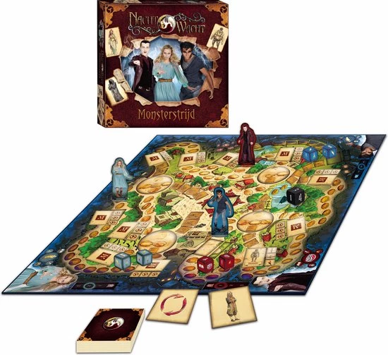 Nachtwacht Bordspel - Monsterstrijd - 1 Tot 3 Spelers 4 Nachtwacht Bordspel - Monsterstrijd - 1 Tot 3 Spelers - Afbeelding 4