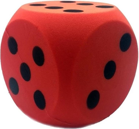 Merkloos Grote Foam Dobbelsteen Rood 16 X 16 Cm - Dobbelspel - Speelgoed 1 Merkloos Grote Foam Dobbelsteen Rood 16 X 16 Cm - Dobbelspel - Speelgoed