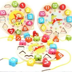 Merkloos Montessori Speelgoed Puzzel Klok - Hout - Motoriek - Educatief 11 Merkloos Montessori Speelgoed Puzzel Klok - Hout - Motoriek - Educatief -Kinderspellen Verkoopwinkel 550x510 5