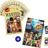 Cavear Commerce UNO Anime + WANTED Kaartspel Set - Naruto - Luffy - Manga