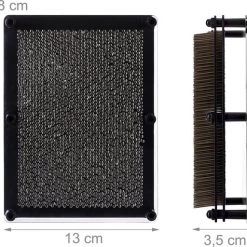 Relaxdays Pin Art - Spijkerspel - 3D Afdruk - Spijkerbed - Spijkerkunst - Handafdruk -Kinderspellen Verkoopwinkel 550x512 3