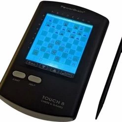 Merkloos Schaakcomputer | 8 In 1 Spelcomputer | Draagbaar | Zelfstudie Programma | Dammen | 4 Op Een Rij | Reversi -Kinderspellen Verkoopwinkel 550x513 5