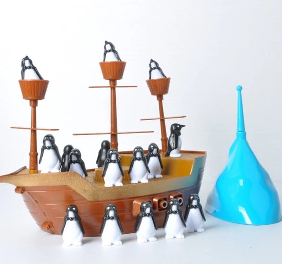 KidZzz® Piratenboot Spel Balans Speelgoed - Spelletjes Voor Kinderen - Gezelschapsspellen - Cadeau 2 KidZzz® Piratenboot Spel Balans Speelgoed - Spelletjes Voor Kinderen - Gezelschapsspellen - Cadeau - Afbeelding 2
