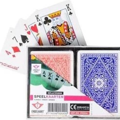 LONGFIELD 2 DECKS LAMINATED PLAYING CARDS NORMAL 4 INDEX IN PLASTIC CASE 9 LONGFIELD 2 DECKS LAMINATED PLAYING CARDS NORMAL 4 INDEX IN PLASTIC CASE -Kinderspellen Verkoopwinkel 550x519 6