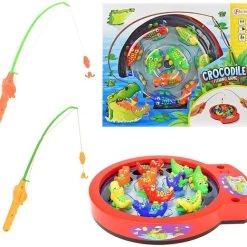 Toi-toys Hengelspel Krokodil 13-delig 30 Cm Multicolor