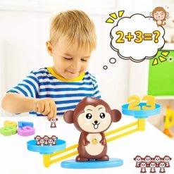 Mivida - Educatief Speelgoed - Leren Rekenen - Verschillende Levels - Spelend Leren - Tellen - 64 Stuks - Aap - Monkey Balance - Vanaf 3 Jaar - Montessori Speelgoed - Evenwicht - Leerzaam - Wiskunde 16 Mivida - Educatief Speelgoed - Leren Rekenen - Verschillende Levels - Spelend Leren - Tellen - 64 Stuks - Aap - Monkey Balance - Vanaf 3 Jaar - Montessori Speelgoed - Evenwicht - Leerzaam - Wiskunde -Kinderspellen Verkoopwinkel 550x525 3