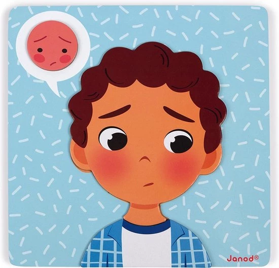 Janod Spel - Magnetische Emoties 17 Janod Spel - Magnetische Emoties - Afbeelding 17