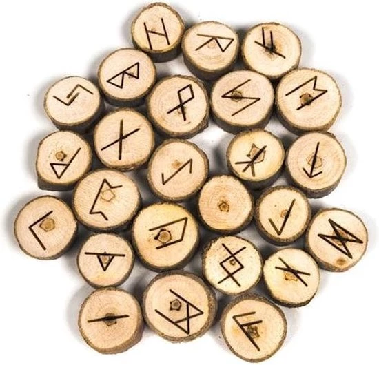 Yogi & Yogini Runen Orakelspel In Katoenen Tasje 2 Yogi & Yogini Runen Orakelspel In Katoenen Tasje - Afbeelding 2