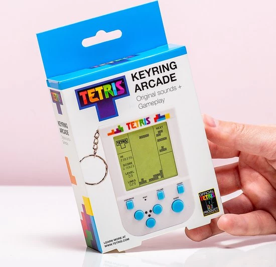 Fizz Creations Fizzcreations Tetris Spelcomputer Met Sleutelhanger 5 Fizz Creations Fizzcreations Tetris Spelcomputer Met Sleutelhanger - Afbeelding 5
