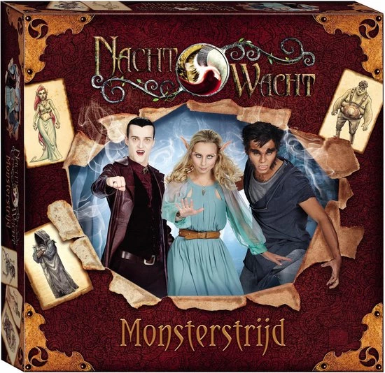 Nachtwacht Bordspel - Monsterstrijd - 1 Tot 3 Spelers 1 Nachtwacht Bordspel - Monsterstrijd - 1 Tot 3 Spelers