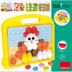 Goula Clic Educ Boerderij -Kinderspellen Verkoopwinkel 550x539 3
