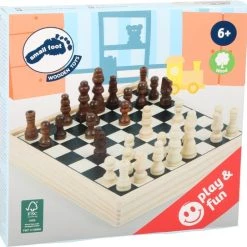 Small Foot Company Small Foot - Chess Game To Go -Kinderspellen Verkoopwinkel 550x543 9