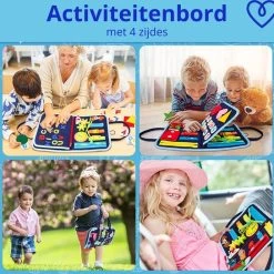 Magnificos - Montessori Speelgoed - Activiteitenbord - Busy Board - Activity Board - Motoriek - Map - Planeten -Kinderspellen Verkoopwinkel 550x544 2