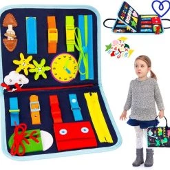 Magnificos - Montessori Speelgoed - Activiteitenbord - Busy Board - Activity Board - Motoriek - Map - Planeten -Kinderspellen Verkoopwinkel 550x544 3