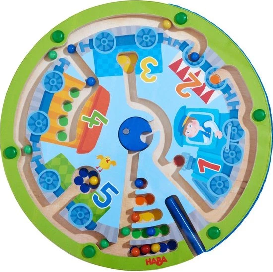 Haba Magneetspel Telprettrein 1 Haba Magneetspel Telprettrein