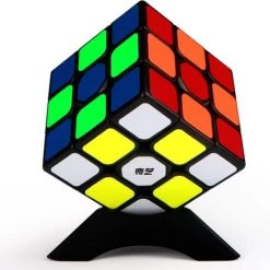 QIYI CUBE QIYI Magic Cube Draaikubus Breinbreker Puzzel Zwart - Speed Cube- Sail -Kinderspellen Verkoopwinkel 550x548 4