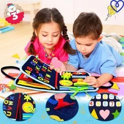 Magnificos - Montessori Speelgoed - Activiteitenbord - Busy Board - Activity Board - Motoriek - Map - Planeten -Kinderspellen Verkoopwinkel 550x549 2