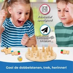 Toyfel Magnus Houten Memory Schaakspel Met Tas 18 Cm Memory Chess Montessori Educatief Speelgoed Voor Kinderen Spel Voor Logica & Co Rdinatie -Kinderspellen Verkoopwinkel 550x550 191