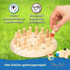 Toyfel Magnus Houten Memory Schaakspel Met Tas 18 Cm Memory Chess Montessori Educatief Speelgoed Voor Kinderen Spel Voor Logica & Co Rdinatie -Kinderspellen Verkoopwinkel 550x550 192