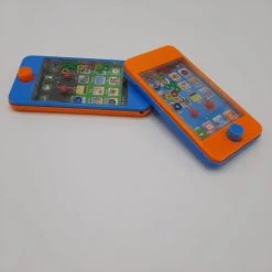 Overige Merken Watergame - Ring Waterspel - Kindertelefoon - Speelgoed Telefoon - Behendigheidsspelletjes - Geduldspelletjes - Blauw + Oranje (2 Stuks) -Kinderspellen Verkoopwinkel 550x550 200
