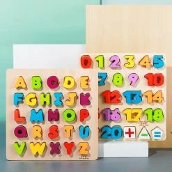 Dorjee Houten Letter Puzzel ABC - Grote Stukken - Educatief Houten Speelgoed -Kinderspellen Verkoopwinkel 550x550 216