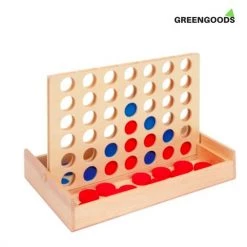 GREENGOODS - 4 Op Een Rij - Speelgoed - Educatief Speelgoed